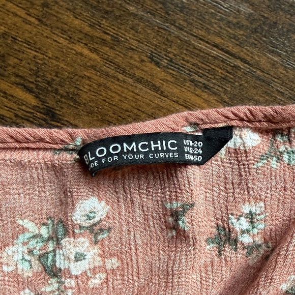 Floral Pink Dress from Bloomchic size 18/20 (Z4) - Picture 2 of 5